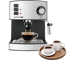 Espressomachine - Koffiezetapparaat - Koffiemachines - Zilver