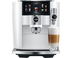 JURA J8 Twin- Volautomatische espressomachine - Diamond White - AE