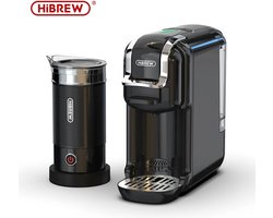 Koffiezetapparaat - Koffiemachine - Espressomachine - Cups - 5 in 1 - Inclusief Melkopschuimer