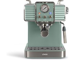 Livoo - DOD174V - Retro Espressomachine - petrol