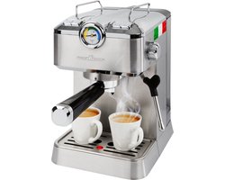 ProfiCook ES-KA 1267 - Espresso koffiemachine -Espressomachine 2in1 -voor koffiecapsules en gemalen koffie - 1100W