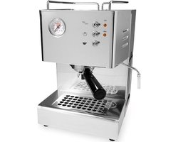 Quickmill 3000 pistonmachine espressomachine met stoompijp en Koepoort Koffie baristapakket