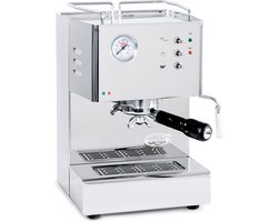 Quickmill 3004 Cassiopea espressomachine met piston en dubbel thermoblock (snel opschuimen voor cappuccino) en Koepoort Koffie baristapakket