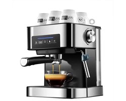 Roroa® Volautomatische Espressomachine - Koffie - Espressomachine - Melkopschuimer inbegrepen - 20 bar