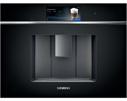 Siemens CT718L1B0 iQ700, Inbouw koffie volautomaat, Zwart