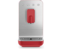 SMEG BCC01RDMEU - Espressomachine - Mat Rood - Volautomatisch