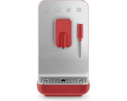 SMEG BCC02RDMEU - Espressomachine - Mat Rood - Volautomatisch