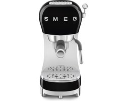 SMEG ECF02BLEU - Handmatige espressomachine - Zwart - Stoompijp