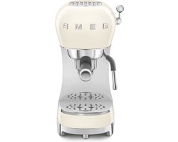 SMEG ECF02CREU - Handmatige espressomachine - Crème - Stoompijp