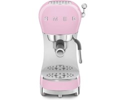 SMEG ECF02PKEU - Handmatige esspressomachine - Roze - Stoompijp