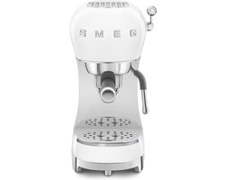 SMEG ECF02WHEU - Handmatige espressomachine - Wit - Stoompijp