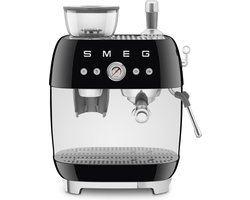 SMEG EGF03BLEU - Espressomachine met geïntegreerde bonenmaler - Zwart