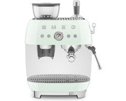 SMEG EGF03PGEU - Espressomachine met geïntegreerde bonenmaler - Watergroen