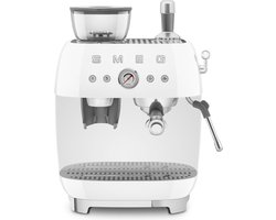 SMEG EGF03WHEU - Espressomachine met geïntegreerde bonenmaler - Wit