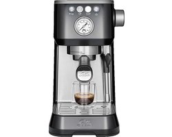 Solis Barista Perfetta Plus 1170 Pistonmachine - Espressomachine - Koffiemachine met Bonen - Zwart