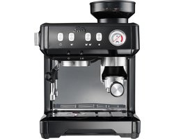 Solis Grind & Infuse Compact 1018 Pistonmachine - Espressomachine - Geschikt voor Pads - RVS Zwart