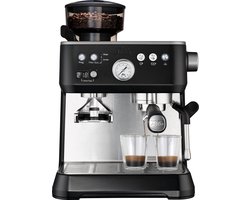 Solis Grind & Infuse Perfetta 1019 Espressomachine - Pistonmachine - Koffiemachine met Bonen - Zwart