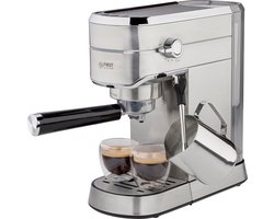 TZS First Austria Pistonmachine - 1450W - Espressomachine - Koffiezetapparaat - 15Bar - RVS