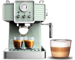 White-Label® Espressomachine - Koffiezetapparaat - Koffiemachines - Groen