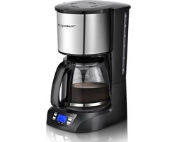 Aigostar Benno 30QUJ - Koffiezetapparaat - koffiezetapparaat filterkoffie - Koffiemachine - 1.5L - Filter - 12 kopjes - 800W - RVS/Zwart