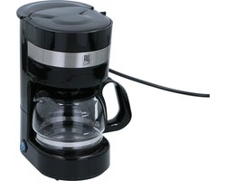 All Ride Koffiezetapparaat 24V - Koffiemachine Sigarettenaansteker Auto en Vrachtwagen - Koffie Machine Filter Koffie - Warmhoudfunctie - Koffiezetapparaat met Glazen Kan - Zwart