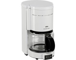 Braun Aromaster KF47 - Koffiezetapparaat - Wit