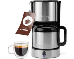 Clatronic KA 3805 - Koffiezetapparaat- RVS isoleerkan - 1.2 liter