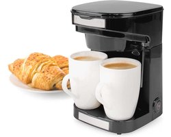 Compact koffiezetapparaat voor 1-2 kopjes met permanent filter - ideaal voor thuis en op reis