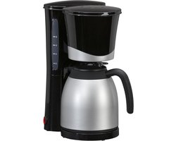 Dailysuppliess Koffiezetapparaat met Thermoskan - Koffiemachines - Zwart en Zilver