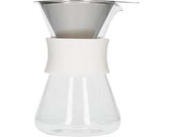 Hario - Glass Coffee Maker - White