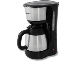 Inventum KZ618 - Koffiezetapparaat - 1 liter - 8 kopjes - Filter 1x4 - Thermoskan - Filterkoffie - Zwart/RVS