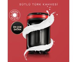 Karaca Hatır Hüps Melk Turks Koffiezetapparaat Rood