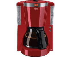 Melitta Look IV - Filter-koffiezetapparaat - rood