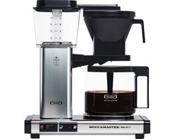 Moccamaster KBG Select - Koffiezetapparaat - Polished Silver – 5 jaar garantie