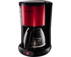 Moulinex Subito FG360D - Koffiezetapparaat - Zwart/Rood