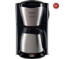 Philips filterkoffiezetapparaat Café Gaia HD7548/20 zwart 1,2L - Swing filter - Gemalen koffie - Autmatisch uitschakeling - Zwart - 22x23x37