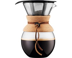 Pour Over Cafetière Permanent Filter 1 L Meerlaags Transparant 11571-109 14 X 163 X 202 cm