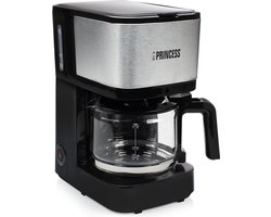 Princess 246030 Compact 8 - Filter-koffiezetapparaat - Zwart - 750 ml