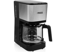 Princess 246031 Compact 12 - Filter-koffiezetapparaat - Zwart - 1.25 liter