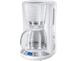 Russell Hobbs 24390-56 Inspire Koffiezetapparaat met glazen kan - Wit