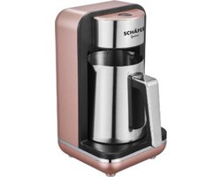 Schafer - Elekrtische koffiemachine - Cezve - Koffiezetapparaat - Turkse koffiemachine - Koffie - RVS - Rose Goud - Elektrikli - 220-240V -