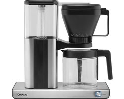 Tomado TCM1301S - Koffiezetapparaat - 1.25 L inhoud - Filterkoffie - RVS