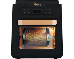 Ardes AR1K3000 friteuse Enkel 12 l Vrijstaand 1700 W Heteluchtfriteuse Zwart