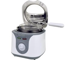 Augosma - Mini Friteuse - 2L Met Olie | Visueel Venster & Instelbare Temperatuur