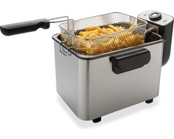 Brabantia BBEK1130 Frituurpan - Friteuse - 4 Liter - 2200 Watt - RVS