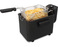 Brabantia BBEK1130BK Frituurpan - Friteuse - 4 Liter - 2200 Watt - RVS - Zwart