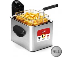 Frifri 4828DuoFil | Frituurpan | 3.5 liter | koude zone | 2800 Watt | Koolstof geur- & vetfilter | 1,5 kg friet | 10 jaar garantie