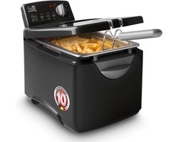 FRITEL Turbo SF 4178 - Frituurpan / Friteuse - 3L - 2300W - Automatisch Filterdeksel - 2 tot 4 Personen