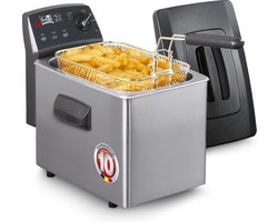 Fritel Turbo SF 4350 - Frituurpan/friteuse 4l + 2800W - ook voor vast vet