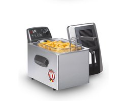 FRITEL Turbo SF® 4571 - Frituurpan / Friteuse - 5L + 3200W - Koude Zone - Click System®